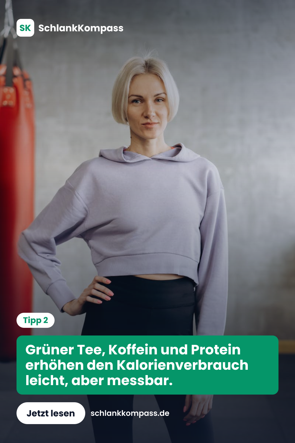 Grüner Tee, Koffein und Protein erhöhen den Kalorienverbrauch leicht, aber messbar.
