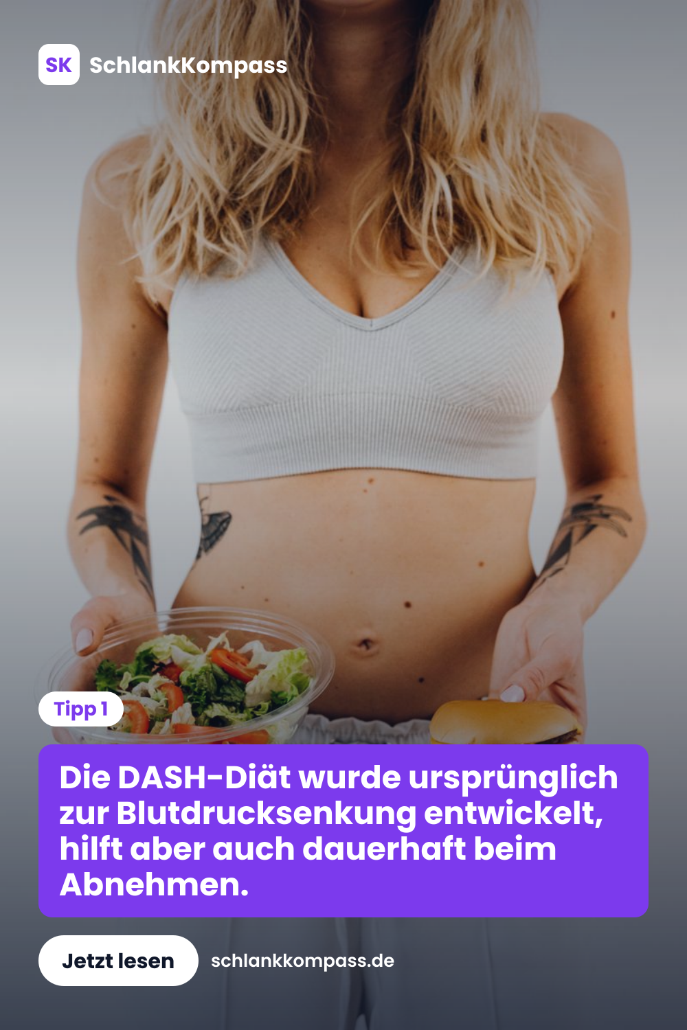 Die DASH-Diät wurde ursprünglich zur Blutdrucksenkung entwickelt, hilft aber auch dauerhaft beim Abnehmen.