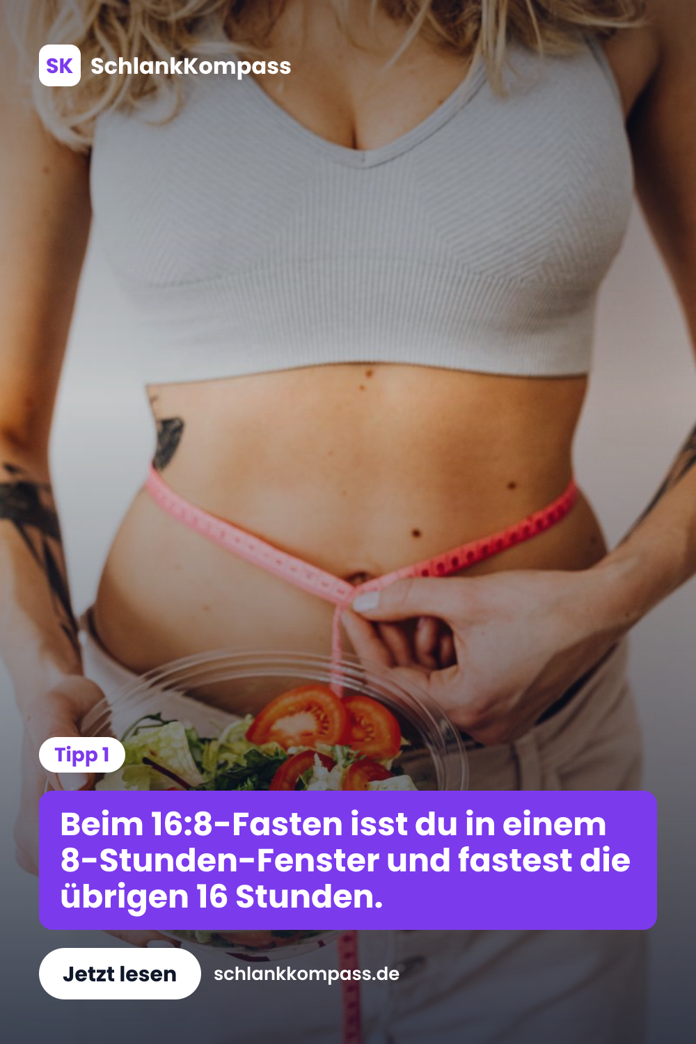 Beim 16:8-Fasten isst du in einem 8-Stunden-Fenster und fastest die übrigen 16 Stunden.