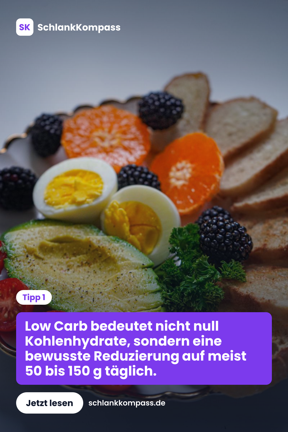 Low Carb bedeutet nicht null Kohlenhydrate, sondern eine bewusste Reduzierung auf meist 50 bis 150 g täglich.