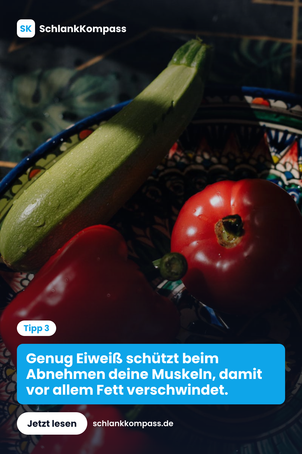 Genug Eiweiß schützt beim Abnehmen deine Muskeln, damit vor allem Fett verschwindet.