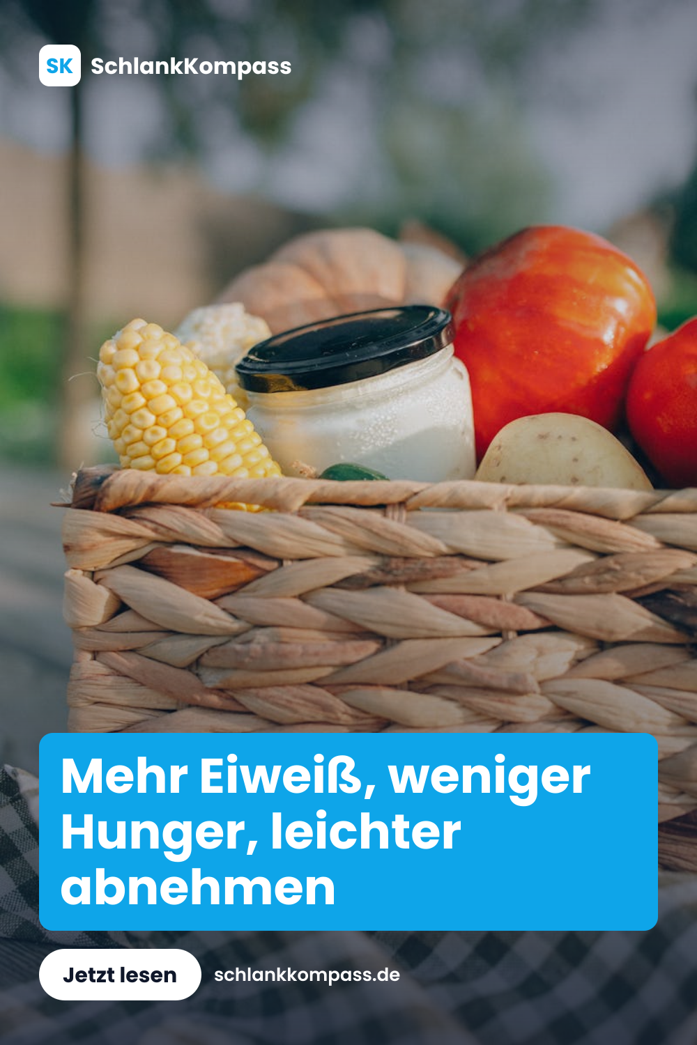 Mehr Eiweiß, weniger Hunger, leichter abnehmen