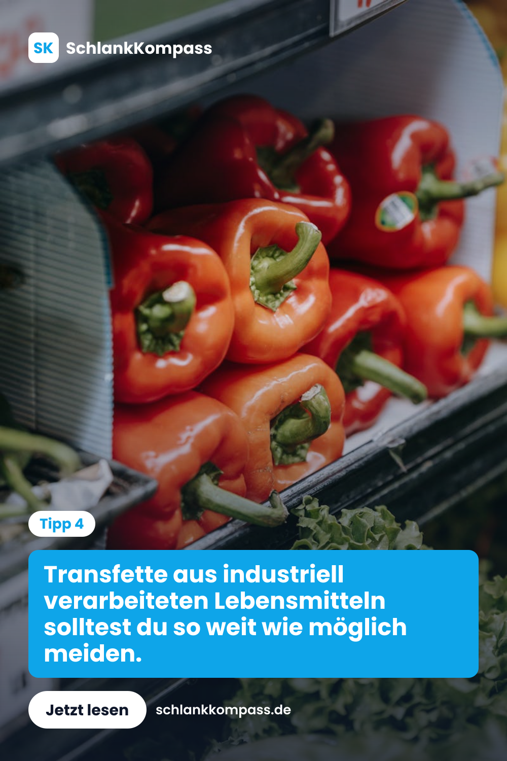 Transfette aus industriell verarbeiteten Lebensmitteln solltest du so weit wie möglich meiden.