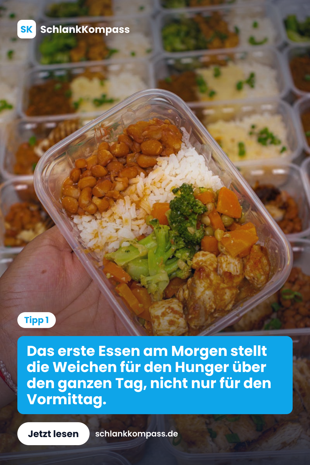 Das erste Essen am Morgen stellt die Weichen für den Hunger über den ganzen Tag, nicht nur für den Vormittag.