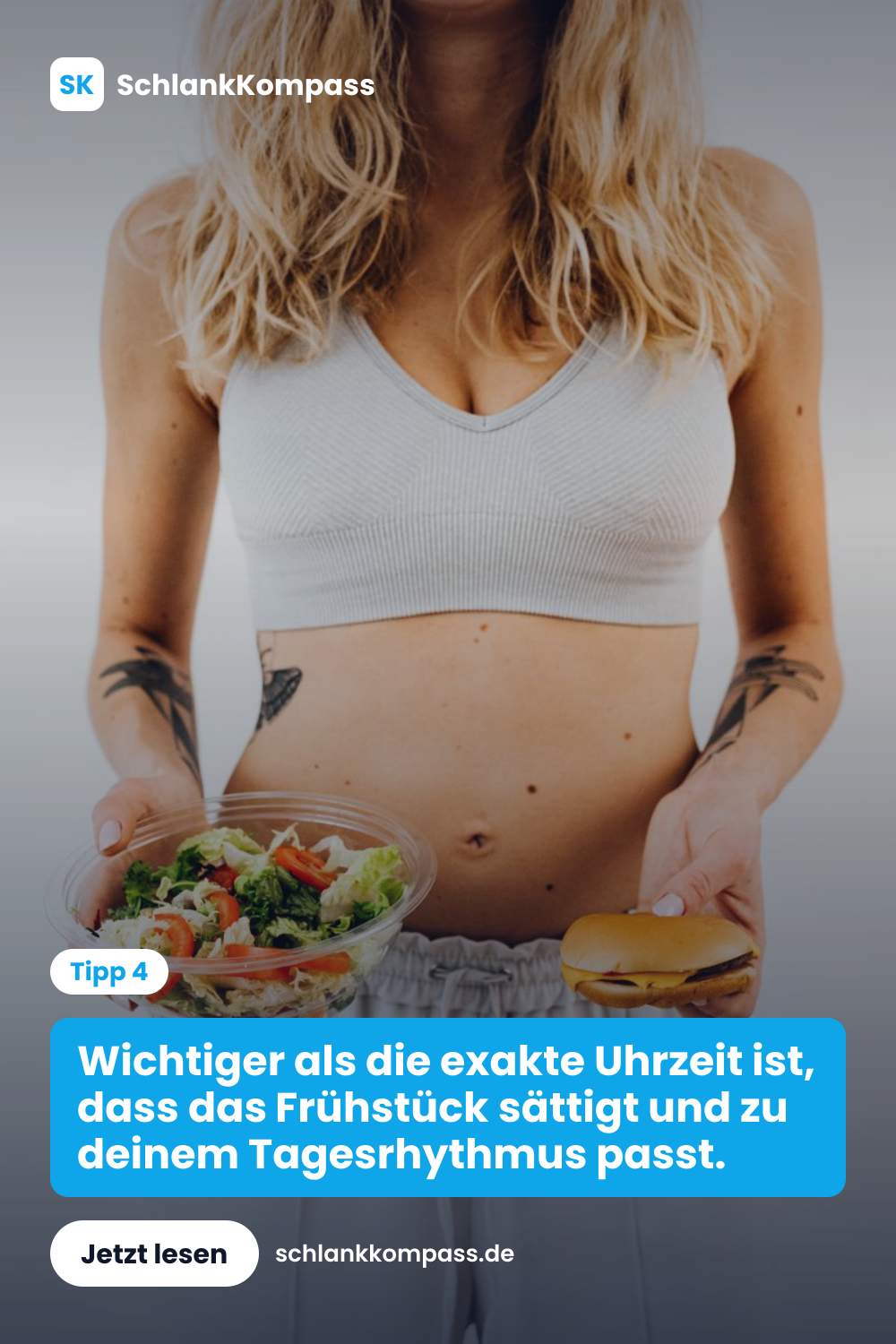 Wichtiger als die exakte Uhrzeit ist, dass das Frühstück sättigt und zu deinem Tagesrhythmus passt.