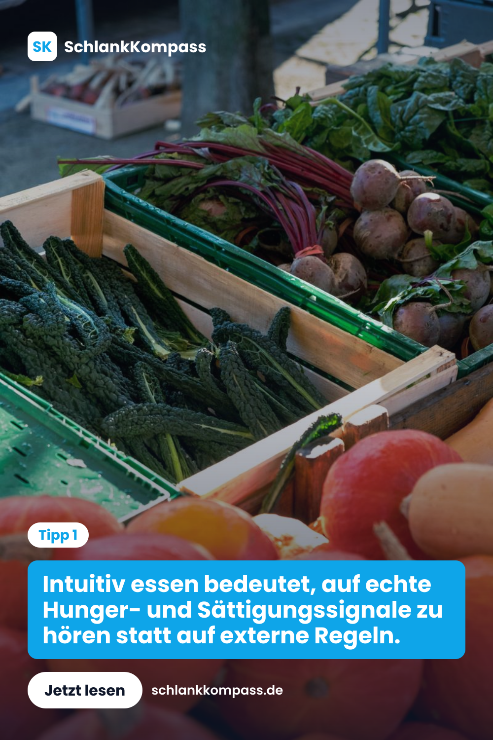 Intuitiv essen bedeutet, auf echte Hunger- und Sättigungssignale zu hören statt auf externe Regeln.