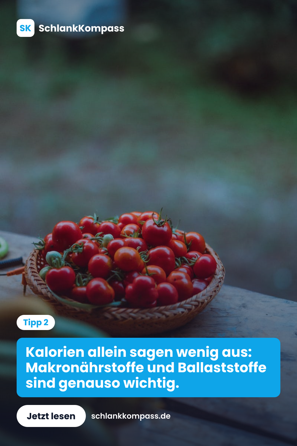 Kalorien allein sagen wenig aus: Makronährstoffe und Ballaststoffe sind genauso wichtig.