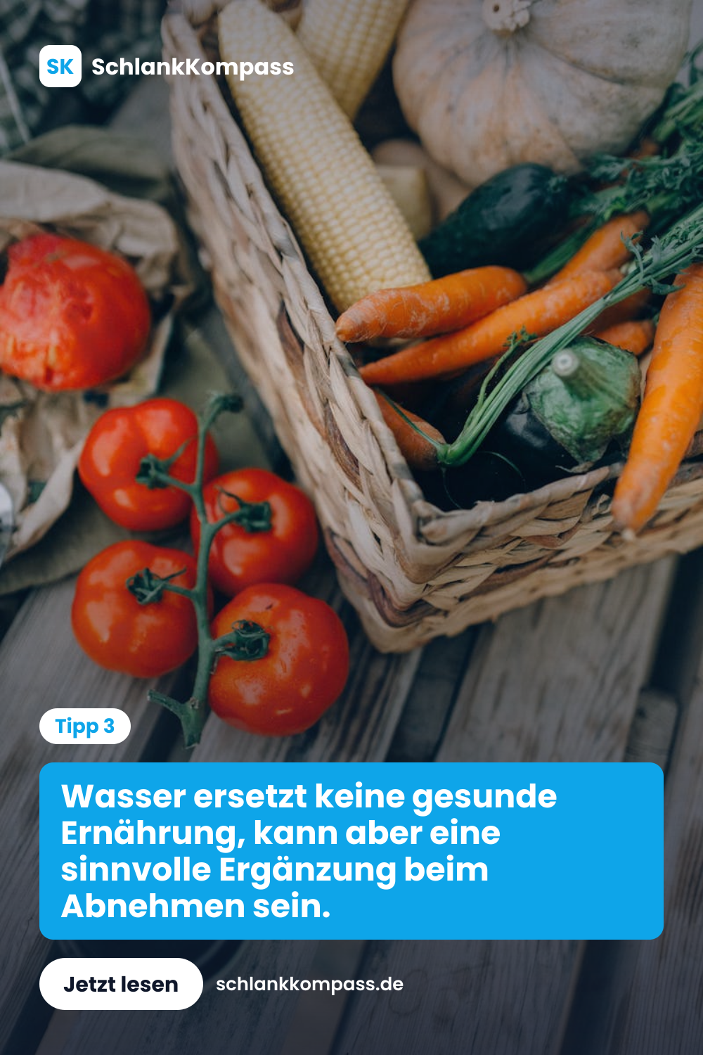 Wasser ersetzt keine gesunde Ernährung, kann aber eine sinnvolle Ergänzung beim Abnehmen sein.
