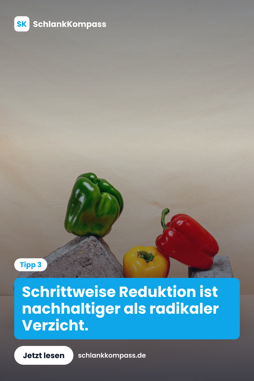 Schrittweise Reduktion ist nachhaltiger als radikaler Verzicht.
